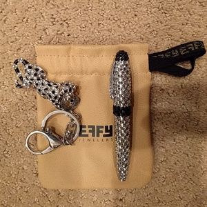 Effy Swarovski Crystal Keychain and Pen